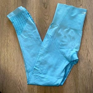 Gymshark Light Blue high waisted leggings